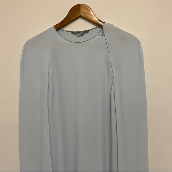Stella McCartney Stretch Crepe Cape Dress Size 38 US 2-4 NWOT - Picture 7 of 14